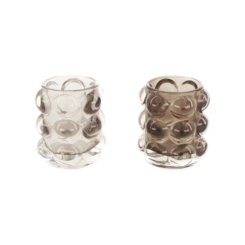 Photophore DUO GRIS coloris gris