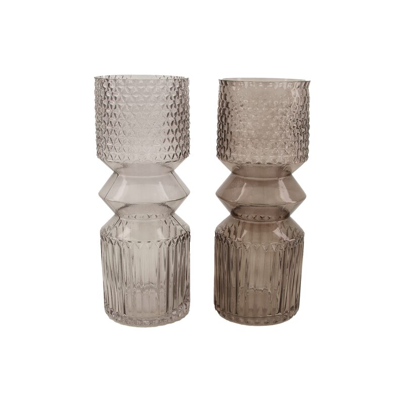 Vase TOTEM coloris gris