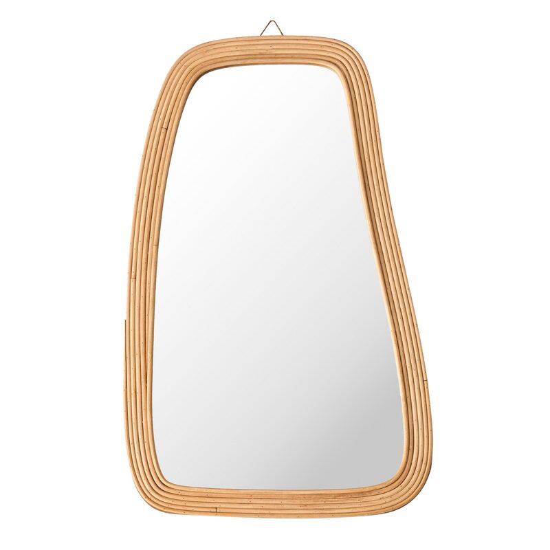 Miroir en bois POLLIS 28 x 47 cm