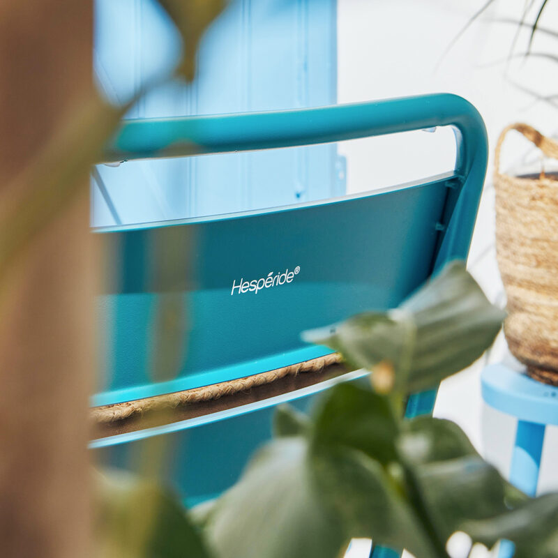 Chaise PHUKET coloris bleu canard