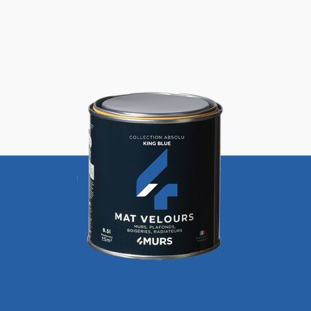 Absolu Peinture Peinture King blue Mat 0,5 L