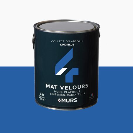 Absolu Peinture Peinture King blue Mat 2,5 L