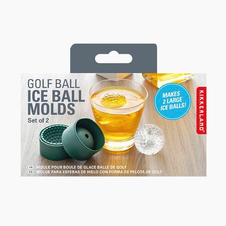 Kikkerland Moules à glaçons GOLF coloris vert