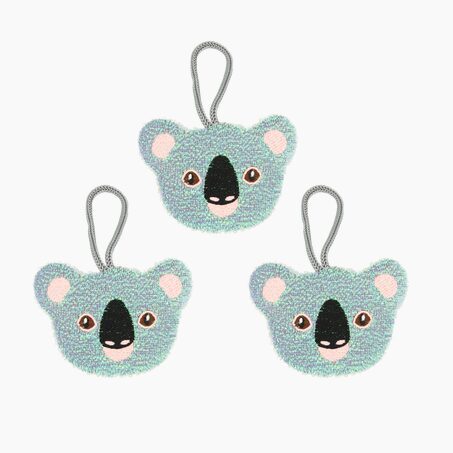 Kikkerland Eponge KOALA coloris gris