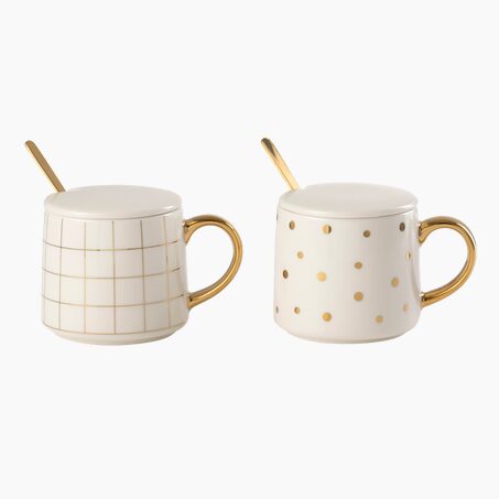 Mug AMELIE coloris blanc