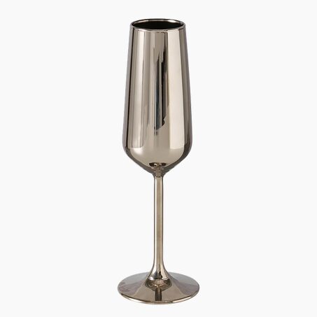 Verre ADORA coloris argent hauteur 22 cm