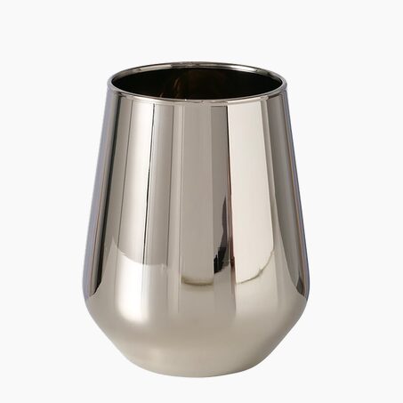 Verre ADORA coloris argent hauteur 11 cm