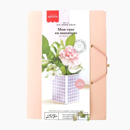 La Petite Epicerie Kit création MON VASE EN MOSAÏQUE