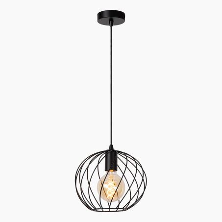 Suspension DANZA coloris noir 150 x 25 cm