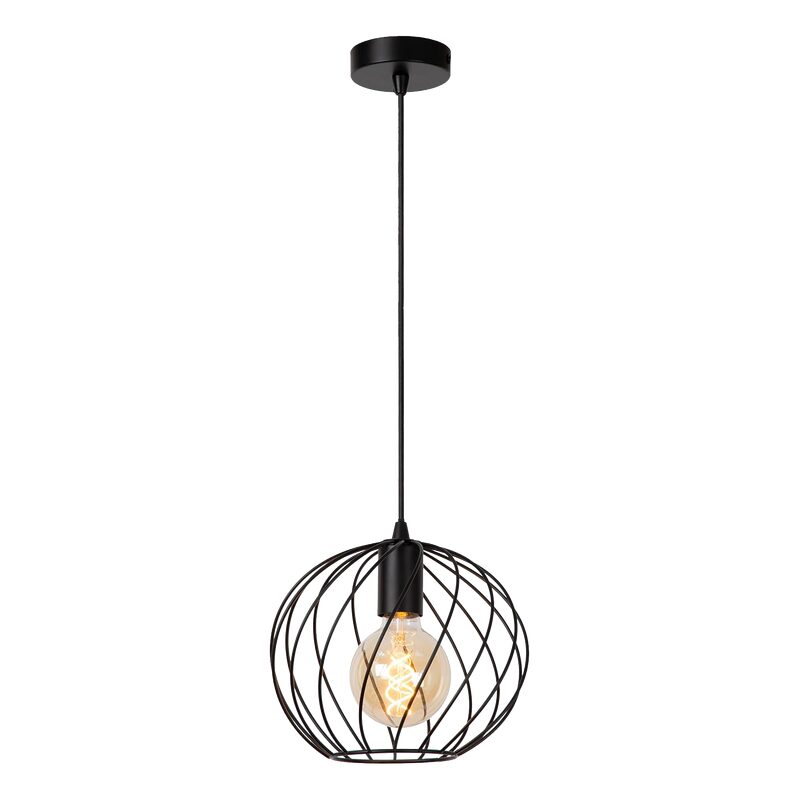 Suspension DANZA coloris noir 150 x 25 cm
