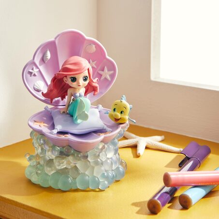 Figurine ARIEL coloris mauve