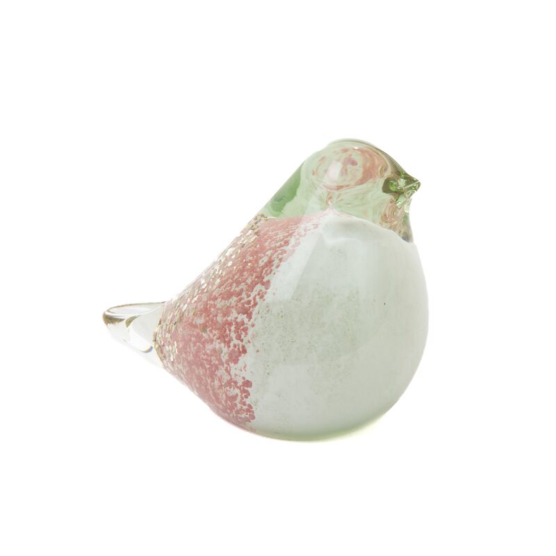 Figurine ROSA coloris rose & blanc