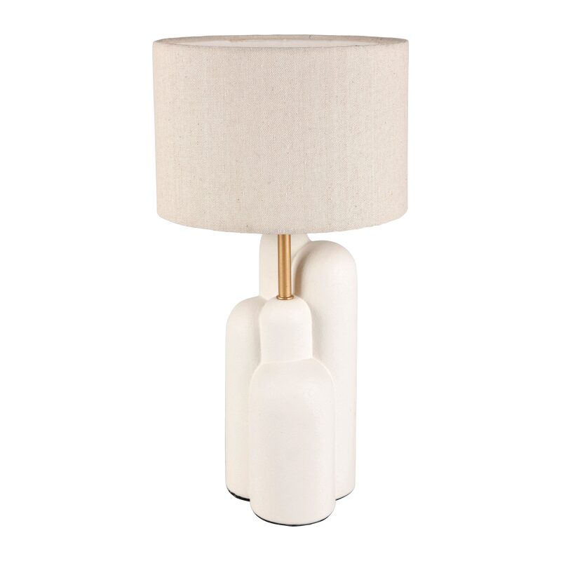 Lampe à poser DUNE coloris blanc 44 x 22 cm