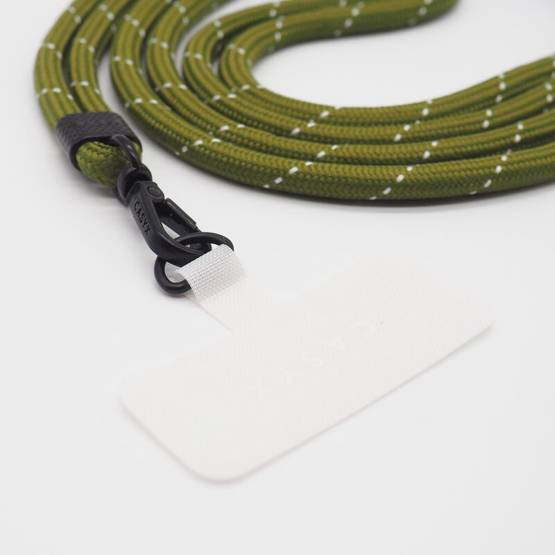 Cordon de téléphone UNIVERSEL MILITAIRE coloris kaki