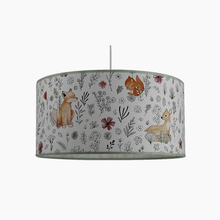 4MURS Suspension CALM FOREST coloris multicolore 19 x 39 cm