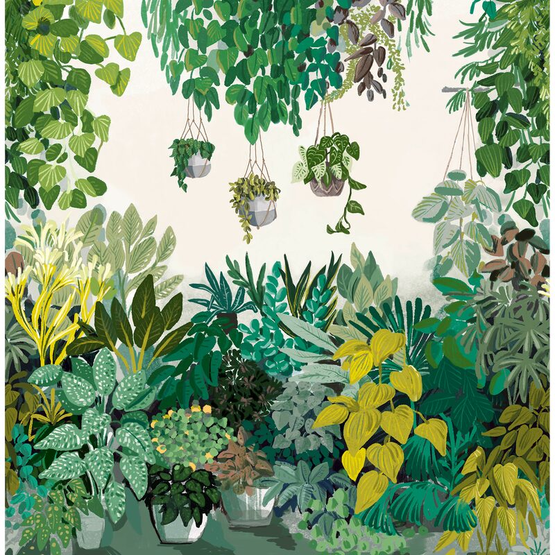 Papier peint panoramique XL VERDORELLA 265 x 270 cm
