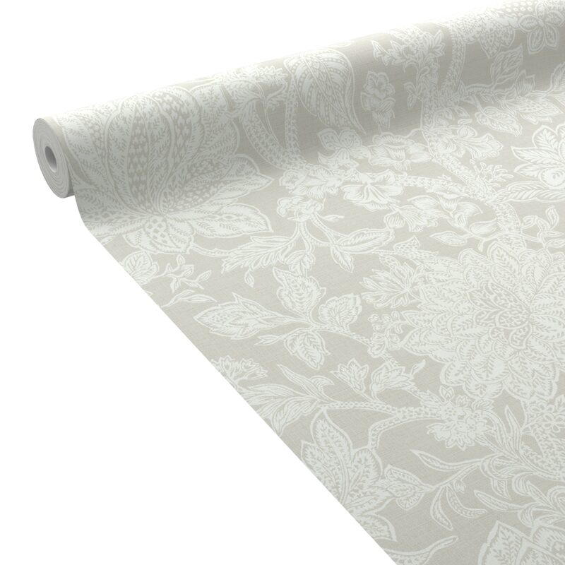 Papier peint intissé FLORENTINE BLUMEN coloris beige