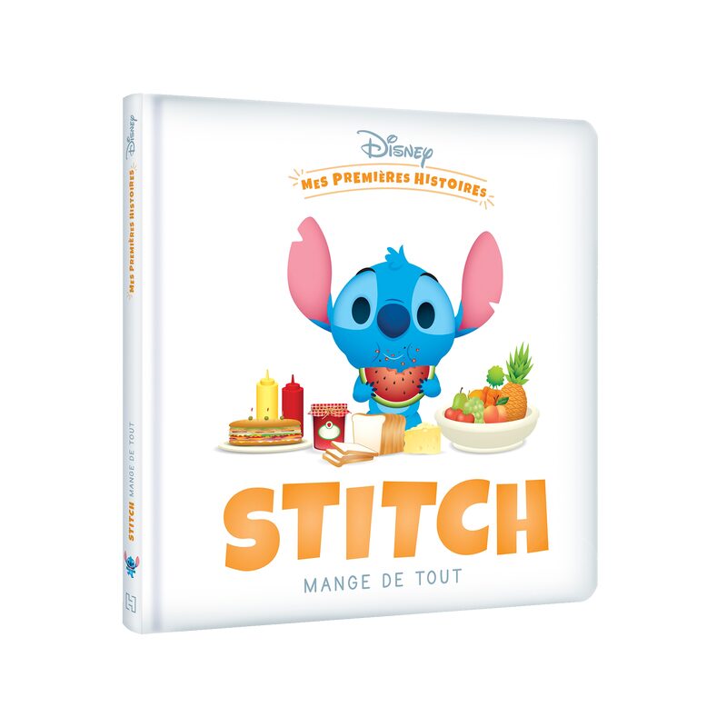 Livre enfant MES PREMIÈRES HISTOIRES - STITCH MANGE DE TOUT