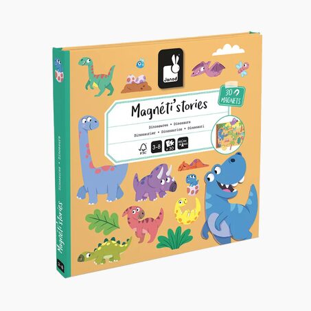 Janod Jeu éducatif MAGNETI'STORIES LES DINOSAURES