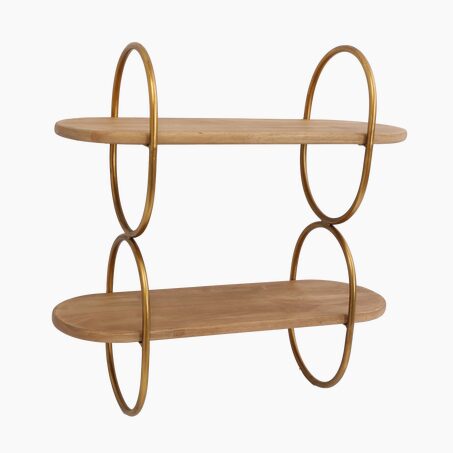 Etagère en bois LOIS coloris beige