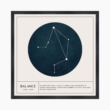 4MURS Tableau BALANCE coloris blanc