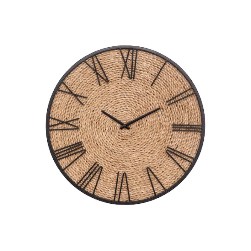 Horloge PAGLIA coloris noir et beige