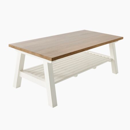 4MURS Table basse ETRETAT coloris naturel 60 x 120 cm