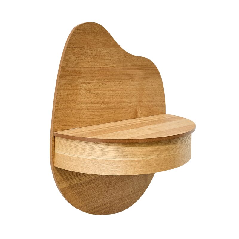 Etagère en bois OLY coloris beige