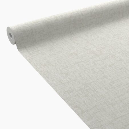 Papier peint intissé NAJA coloris blanc crème