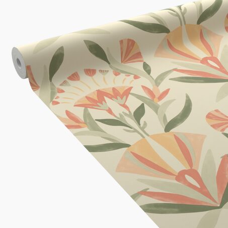 4MURS Papier peint intissé DALILAH coloris multicolore