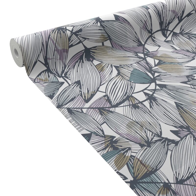 Papier peint intissé LUCILLE coloris multicolore