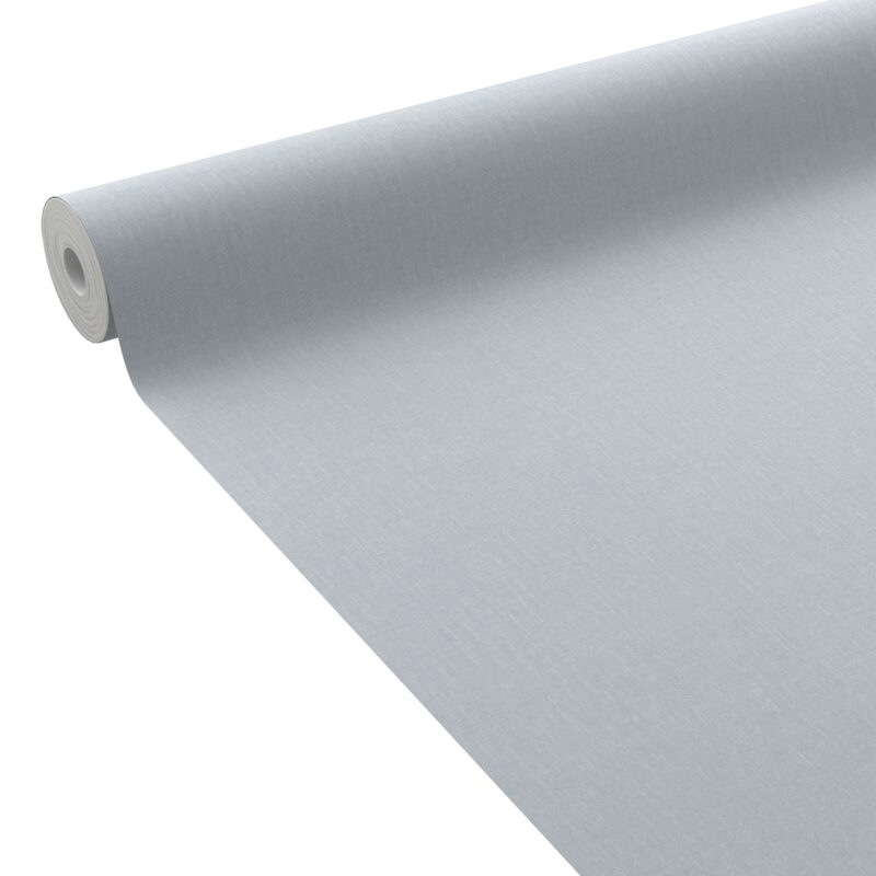 Papier peint vinyle PODIUM coloris bleu grisé
