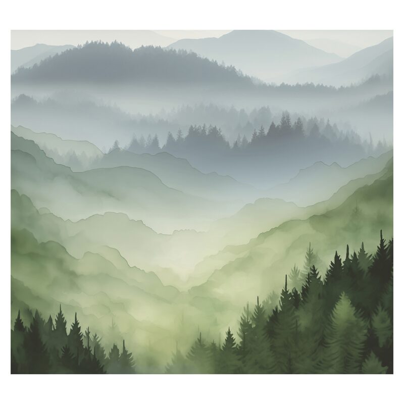 Papier peint panoramique XL ALPHEE 300 x 270 cm