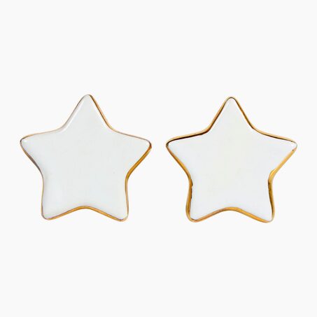 Patère ÉTOILE coloris blanc