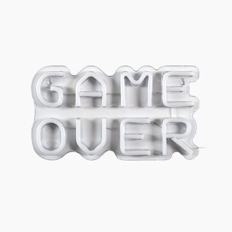 Néon GAME OVER coloris multicolore