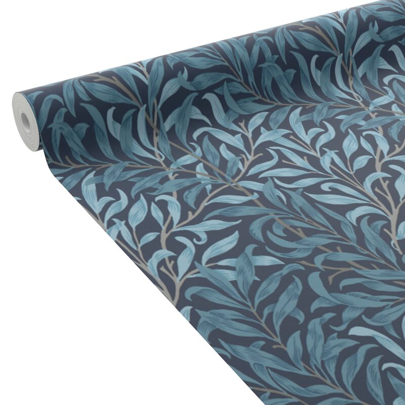 Papier peint intissé WILLOW BOUGH coloris bleu nuit