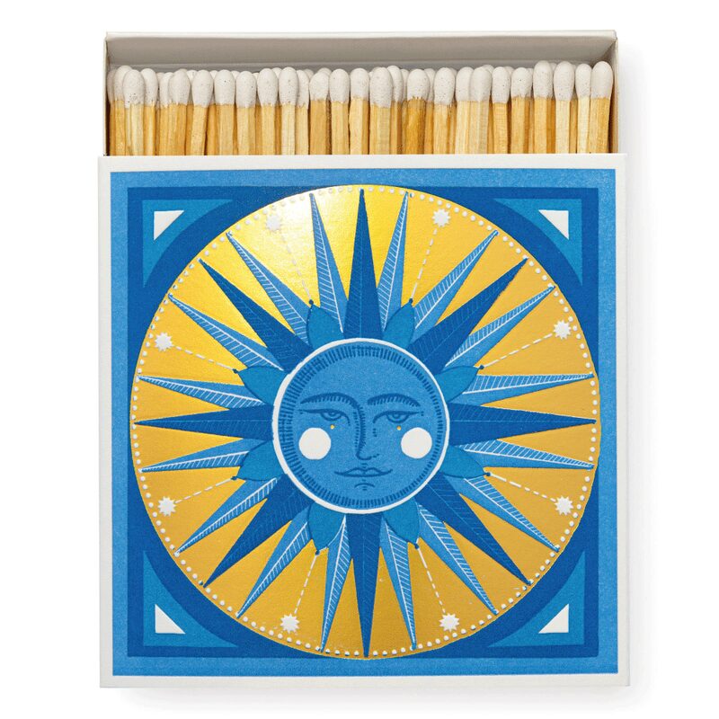 Allumettes GOLDEN SUN coloris bleu