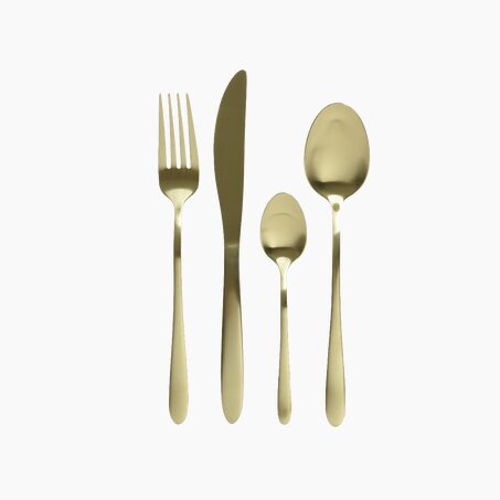 Coffret couverts GOLD coloris or