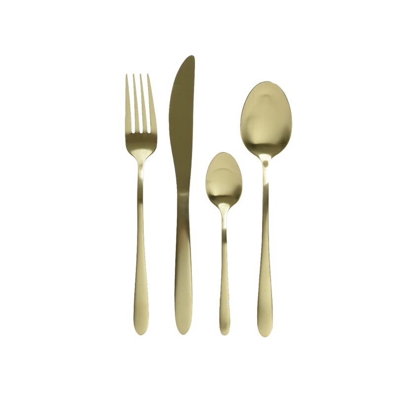 Coffret couverts GOLD coloris or