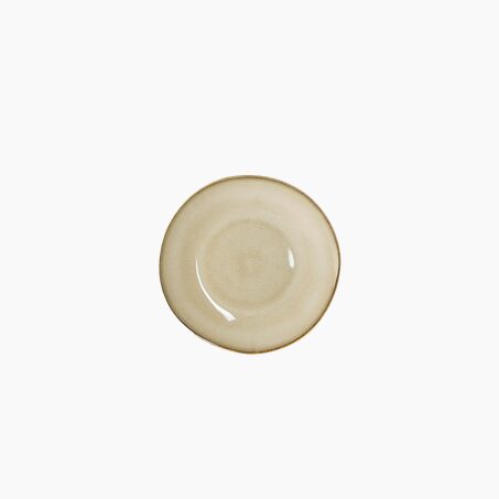 Assiette RACCO coloris beige