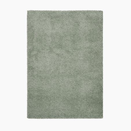 Tapis FEEL coloris vert de gris 80 x 150 cm