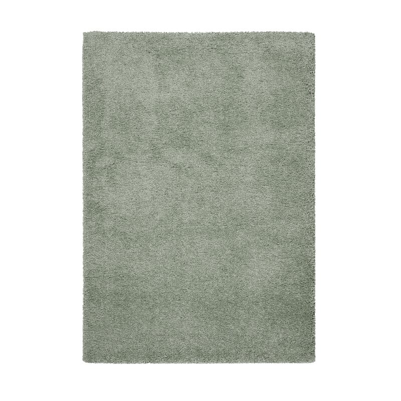 Tapis FEEL coloris vert de gris 80 x 150 cm