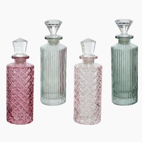 Bouteille décorative DIAMAND coloris multicolore