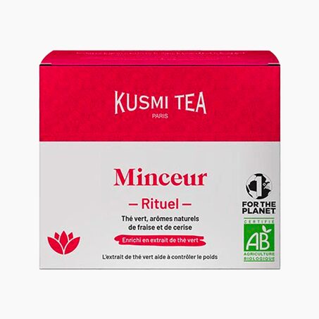KUSMI TEA Thé vert en sachet RITUEL MINCEUR BIO