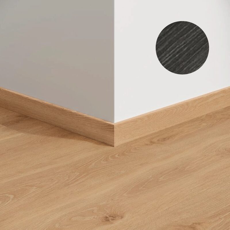 Plinthe déco CHATEAU CHARME coloris black