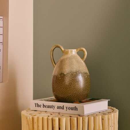 Vase BOHO coloris vert