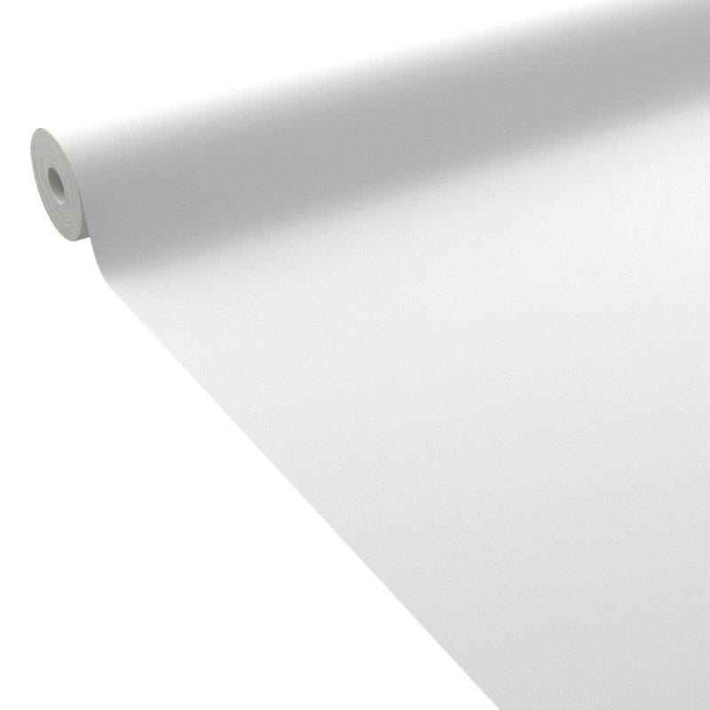 Papier peint intissé PALAZZO coloris blanc pur