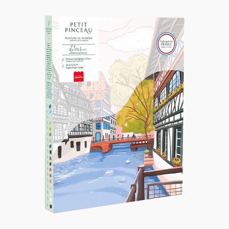 La Petite Epicerie Peinture par numéros LA PETITE FRANCE