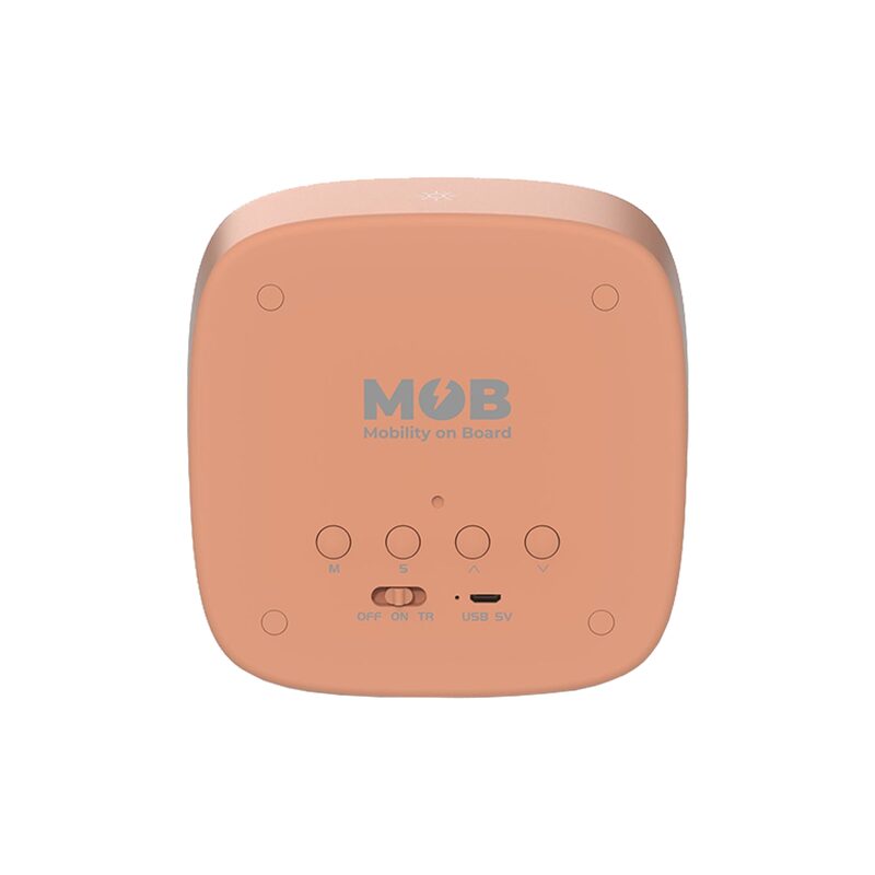 Réveil MOB BILLY CLOCK VEILLEUSE LAPIN coloris brun