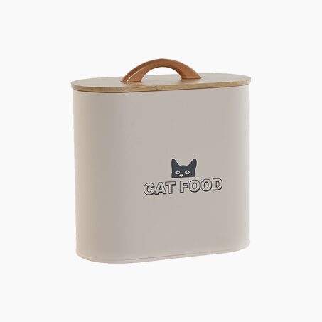 Accessoire animaux CAT FOOD coloris beige